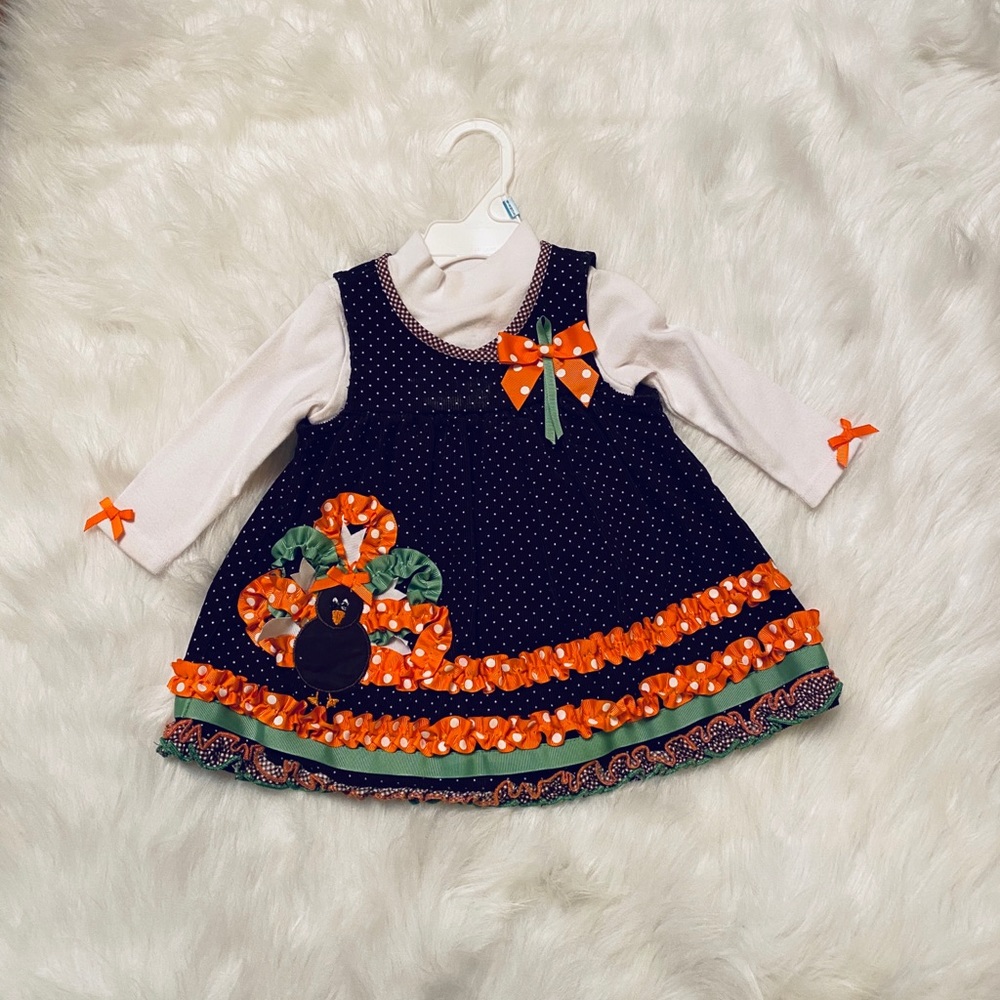 Bonnie Baby Thanksgiving dress